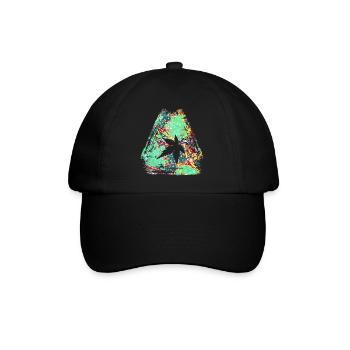 autumn sheet e 240 - Baseball Cap - black/black - Front