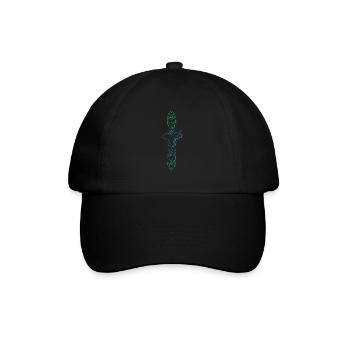 Animal-totem sketch - Casquette classique - noir/noir - Devant