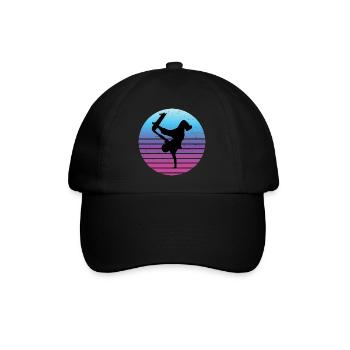 Patinage Skater Skateboarder Femmes Skateboard - Casquette classique - noir/noir - Devant