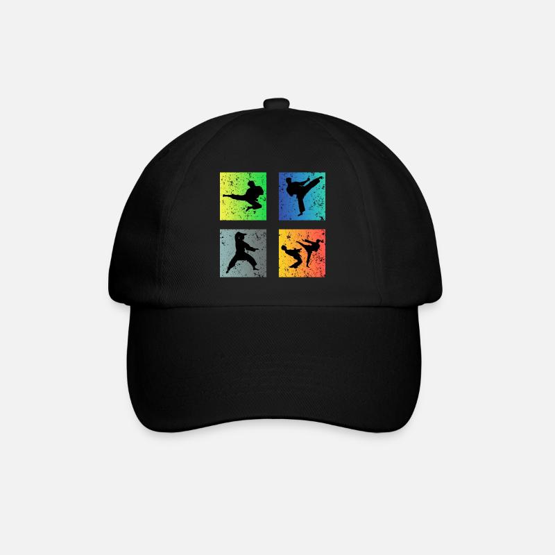 karaté - Casquette classique - noir/noir