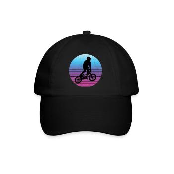 BMX Vélo Hommes BMX Garçons BMX Cyclisme - Casquette classique - noir/noir - Devant