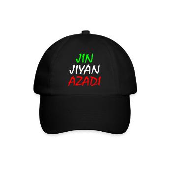 Women life freedom jin jiyan azadi - Casquette classique - noir/noir - Devant