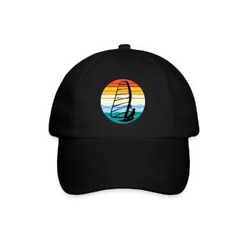 Planche à voile Planche à voile Planche à voile Surf Water Sport - Casquette classique - noir/noir - Devant
