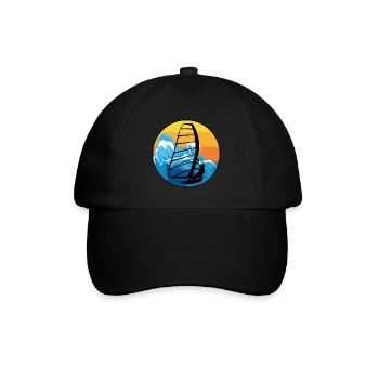 Planche à voile Planche à voile Planche à voile Surf Water Sport - Casquette classique - noir/noir - Devant