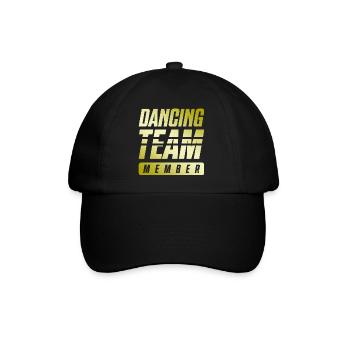 Équipe de danse - Casquette classique - noir/noir - Devant