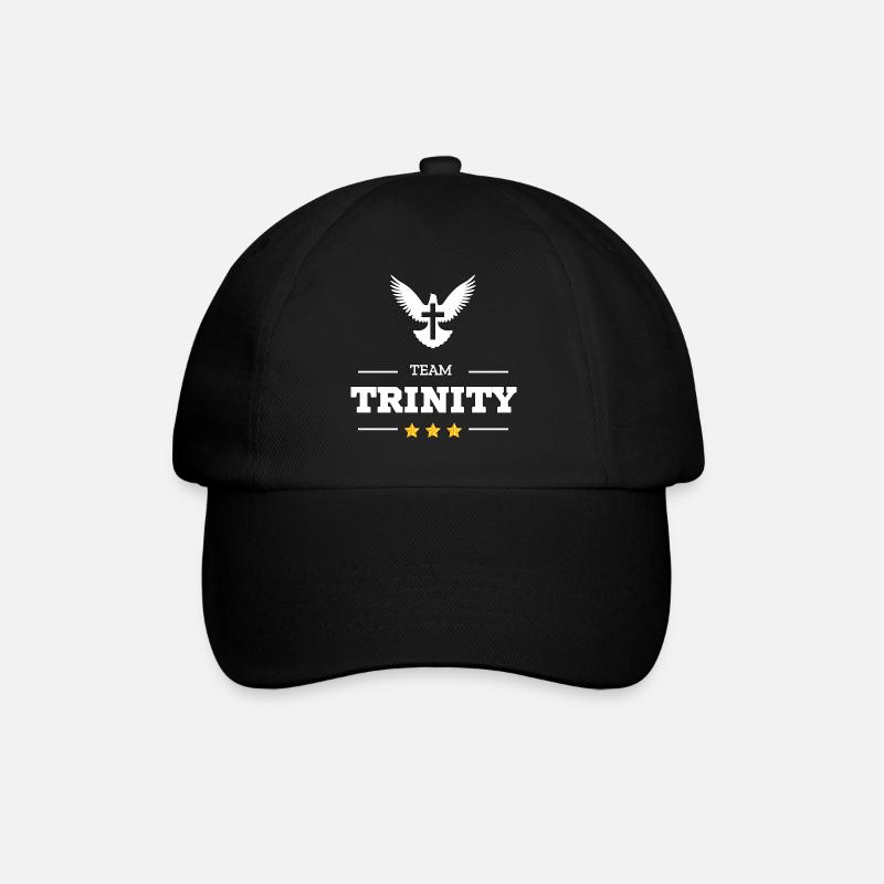 TEAM TRINITY - Casquette classique - noir/noir