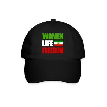 Women life freedom - Casquette classique - noir/noir - Devant