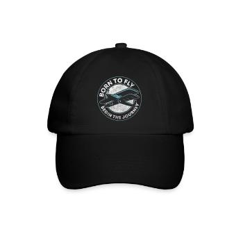 Flying Heartbeat Flying Sports Glider - Baseball Cap - black/black - Front