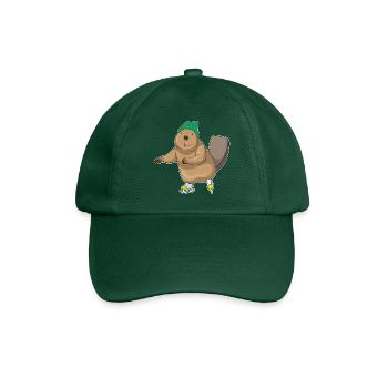 Patins à glace Beaver - Casquette classique - vert bouteille - Devant