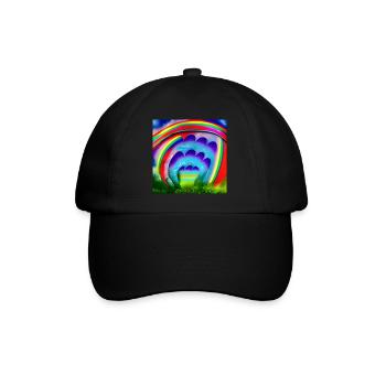 Bel arc-en-ciel - Casquette classique - noir/noir - Devant