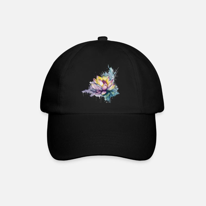Lotus - Baseballkappe - Schwarz/Schwarz