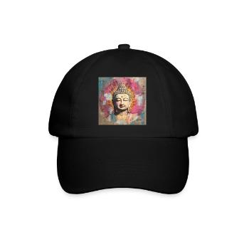 BUDDHA ZEN MEDITATION - Baseball Cap - black/black - Front