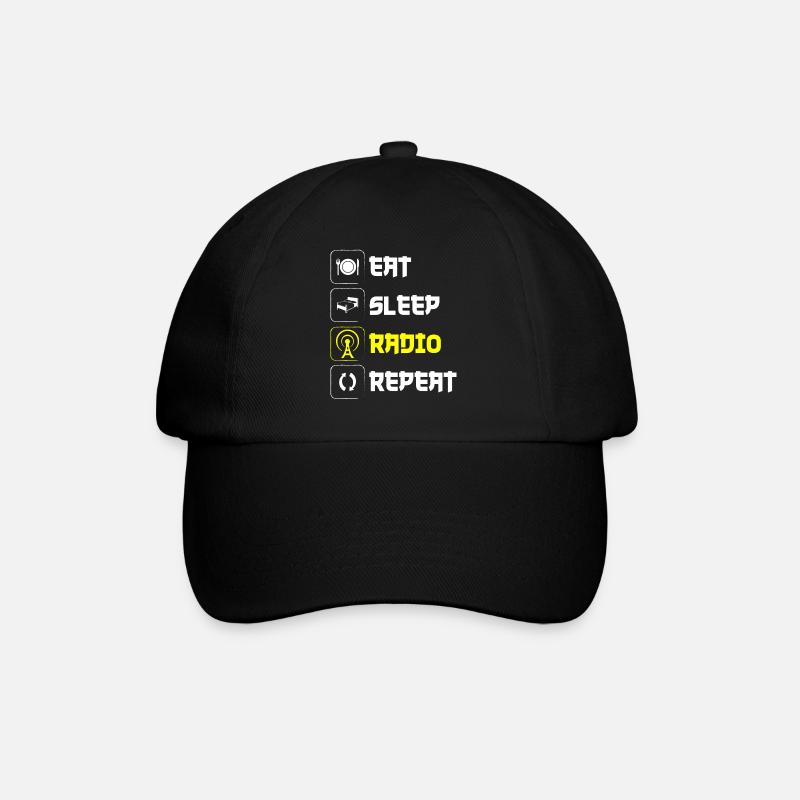 Moderator Job Show - Baseballkappe - Schwarz/Schwarz