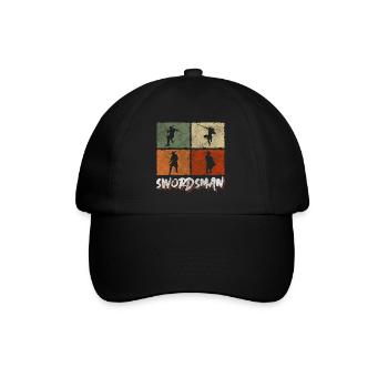 Swordsman Axe Kendo Victory - Baseball Cap - black/black - Front