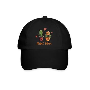 Die Freude eines Gartenliebhabers - Baseballkappe - Schwarz/Schwarz - Vorne
