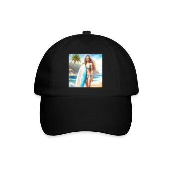 Girl Action Surf 2 - Baseball Cap - black/black - Front