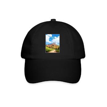 Castilla Y Leon Spain Vintage Travel Poster WPA - Baseball Cap - black/black - Front