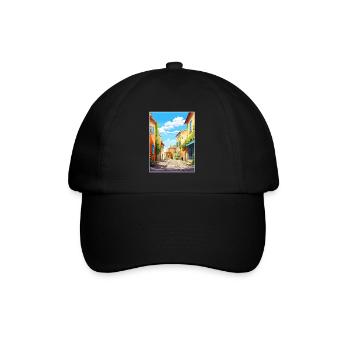 Aix En Provence France Vintage Travel Poster WPA - Baseball Cap - black/black - Front