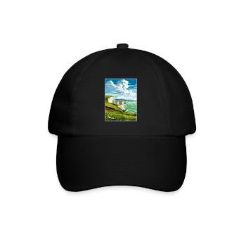 Sept sœurs Sussex Vintage voyage affiche WPA Art - Casquette classique - noir/noir - Devant