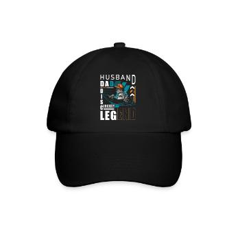 Music, Techno, Celebrate, Bass - Baseball Cap - black/black - Front