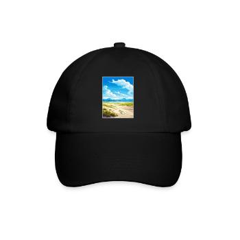 Kobuk Valley National Park Alaska Travel Poster - Baseball Cap - black/black - Front