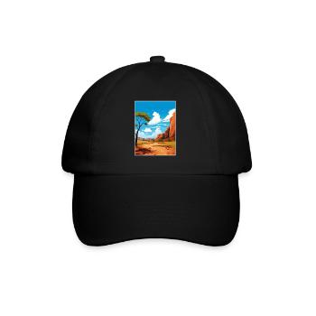 Le Kimberley Australie Vintage voyage affiche WPA - Casquette classique - noir/noir - Devant