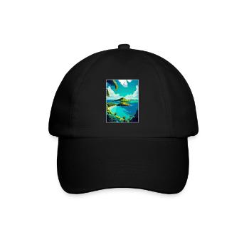 Saint-Vincent-et-les-Grenadines Voyage dans les Caraïbes - Casquette classique - noir/noir - Devant