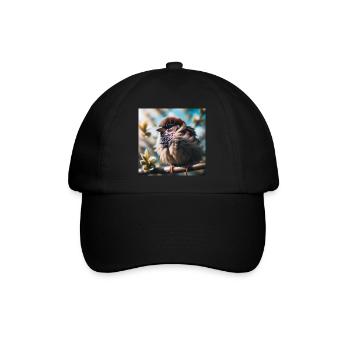 Sparrow - Baseball Cap - black/black - Front