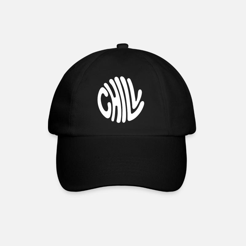 Chill - Baseballkappe - Schwarz/Schwarz