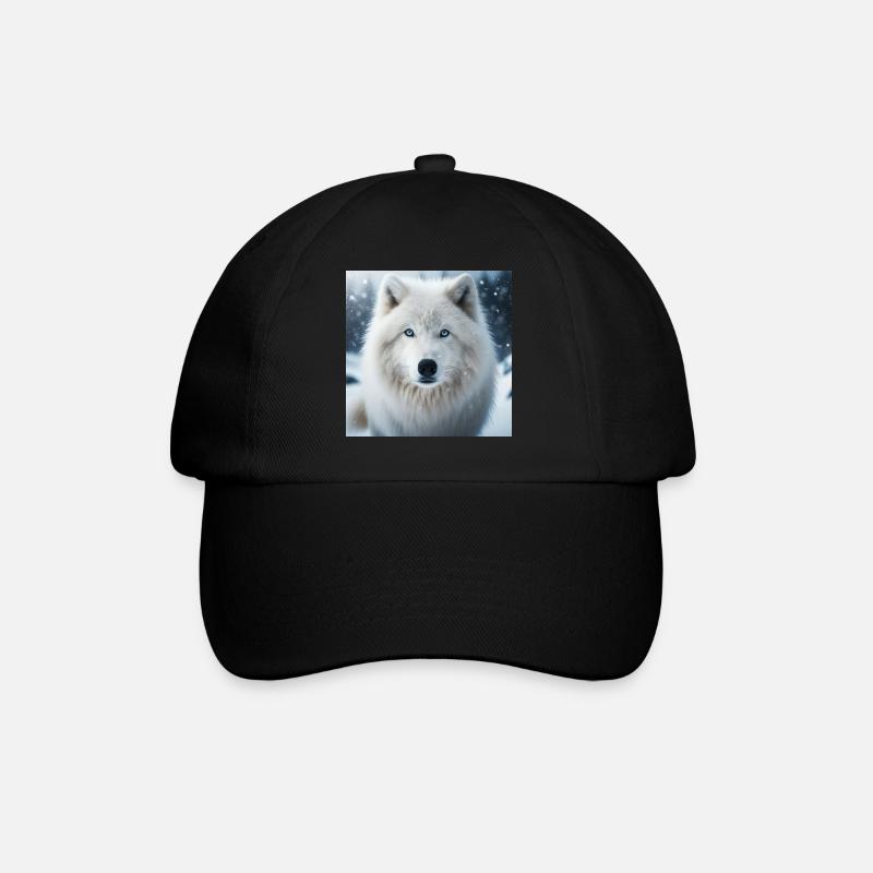 Loup arctique - Casquette classique - noir/noir