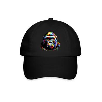 Gorille - Casquette classique - noir/noir - Devant
