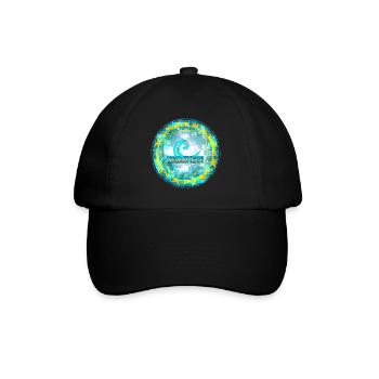 La vague 3 parfaite pour tous les surfeurs - Casquette classique - noir/noir - Devant