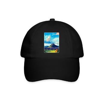 Stirling Scotland Uk Vintage Travel Poster WPA Art - Baseball Cap - black/black - Front