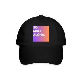 Tellement d’aloha - Casquette classique - noir/noir - Devant