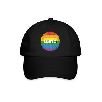 LGBTQ - Casquette classique - noir/noir - Devant