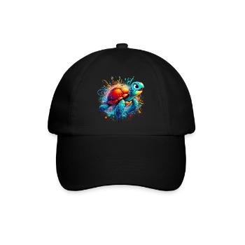 Turtle - Baseball Cap - black/black - Front