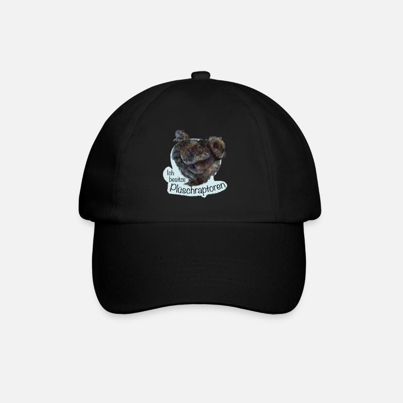 Les rapaces en peluche - Casquette classique - noir/noir