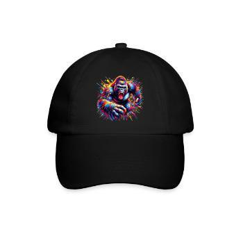 Gorille - Casquette classique - noir/noir - Devant