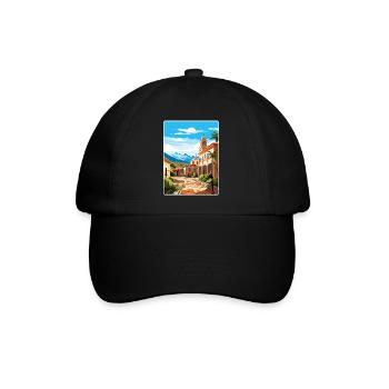 Corboda Argentina Travel Poster Souvenir Paint WPA - Baseball Cap - black/black - Front