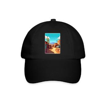 Jujuy Argentina Travel Poster Souvenir Paint WPA - Baseball Cap - black/black - Front
