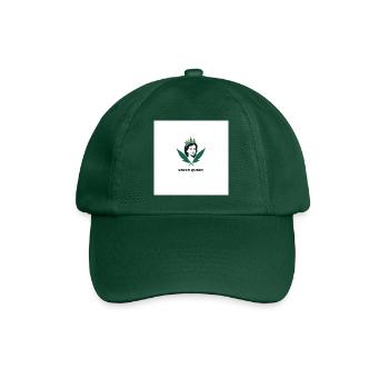 Grün - Baseballkappe - Flaschengrün - Vorne
