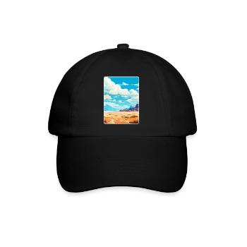 Death Valley National Park California Travel Card - Baseball Cap - black/black - Front