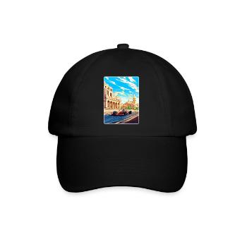 Baku Circuit Motorsport Race Azerbaijan Travel WPA - Baseball Cap - black/black - Front