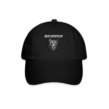 Berserker Ours Guerrier Odin Runes Kompas nordiques - Casquette classique - noir/noir - Devant