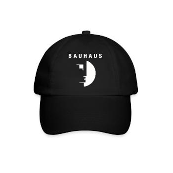 100 ans de l'école de design Bauhaus - Logo du Bau - Casquette classique - noir/noir - Devant