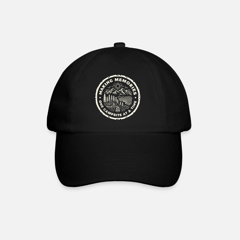 Un camping à la fois - Casquette classique - noir/noir