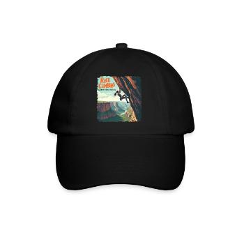 L’escalade - parce que la gravité n’est qu’une suggestion - Casquette classique - noir/noir - Devant