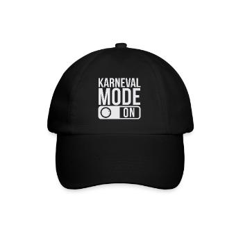 Mode Karneval sur Fasching Fasnet - Casquette classique - noir/noir - Devant