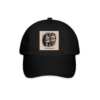 Sleep - Baseball Cap - black/black - Front