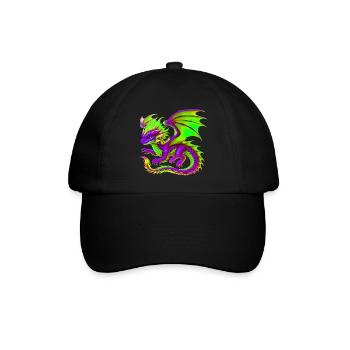 Dragon - Baseball Cap - black/black - Front